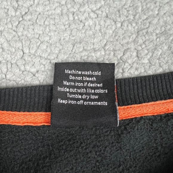 Miskeen Sweater Mens 2XL XXL Black Logo Crewneck Fleece Originals Y2K Vintage 1 - Picture 5 of 9